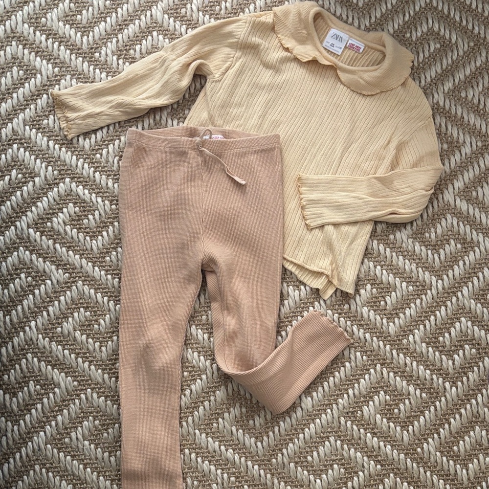 Zara Girls Set 💛
